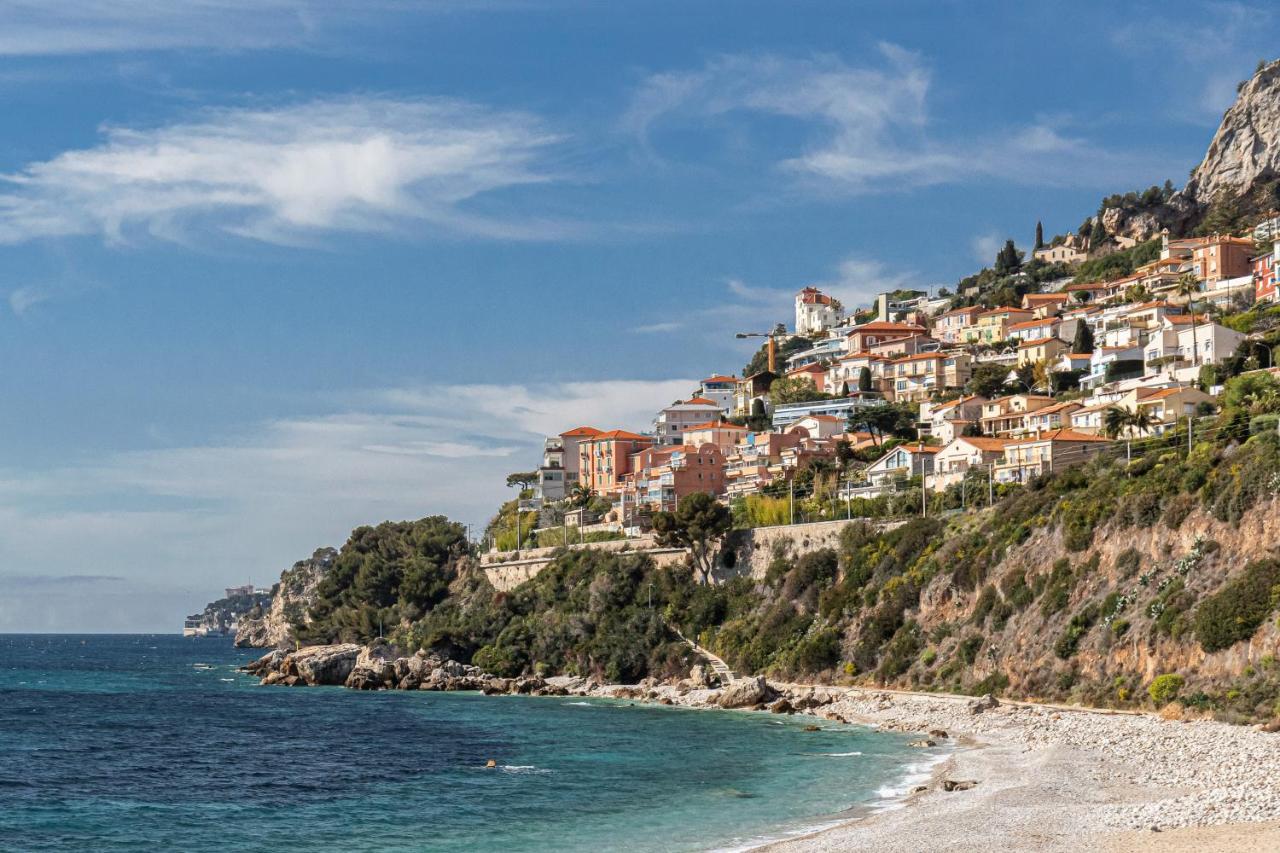 Le Golfe Bleu - Havre De Paix En Bord De Plage Roquebrune-Cap-Martin Eksteriør bilde