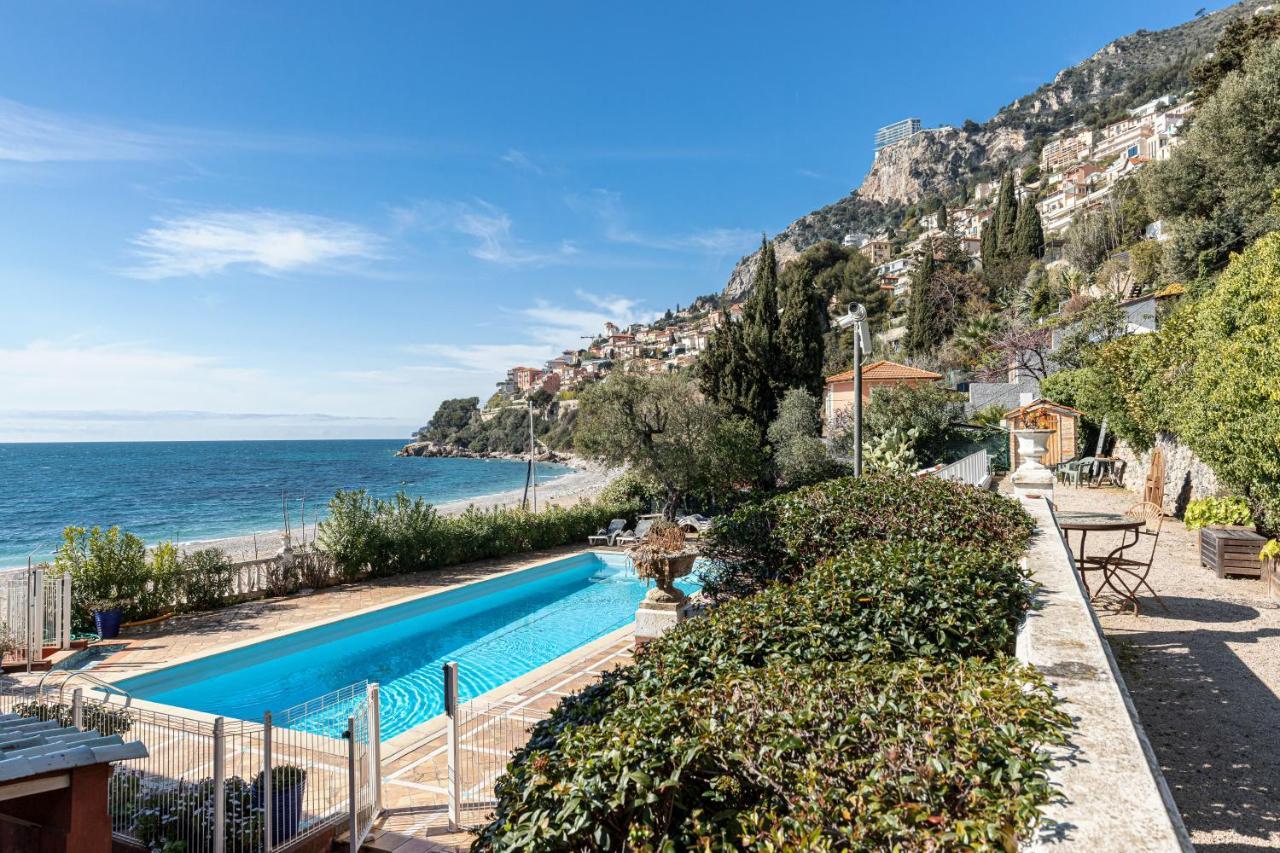 Le Golfe Bleu - Havre De Paix En Bord De Plage Roquebrune-Cap-Martin Eksteriør bilde